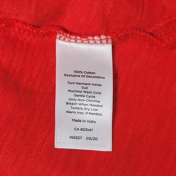 Talbots Plus NWT Embroidered Split Neck Tunic Top Size 1X. - Picture 9 of 9